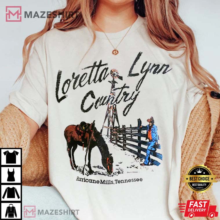 Loretta Lynn RIP Western Country Music 90s Best T-Shirt