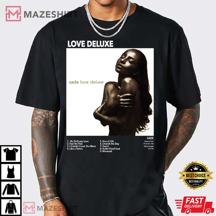 Love Deluxe Sade Vintage 90s Album Cover T-Shirt