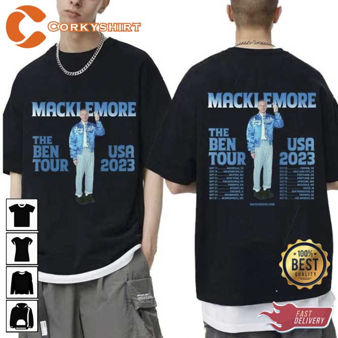 Macklemore The Ben Tour 2023 Shirt