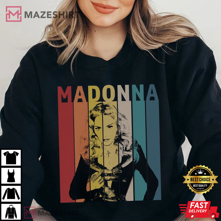 Madonna Retro Vintage 90s Gift For Fans T-Shirt