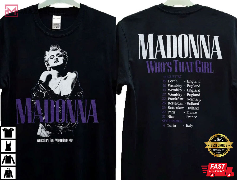 Madonna Who’s That Girl World Tour 2023 T-Shirt