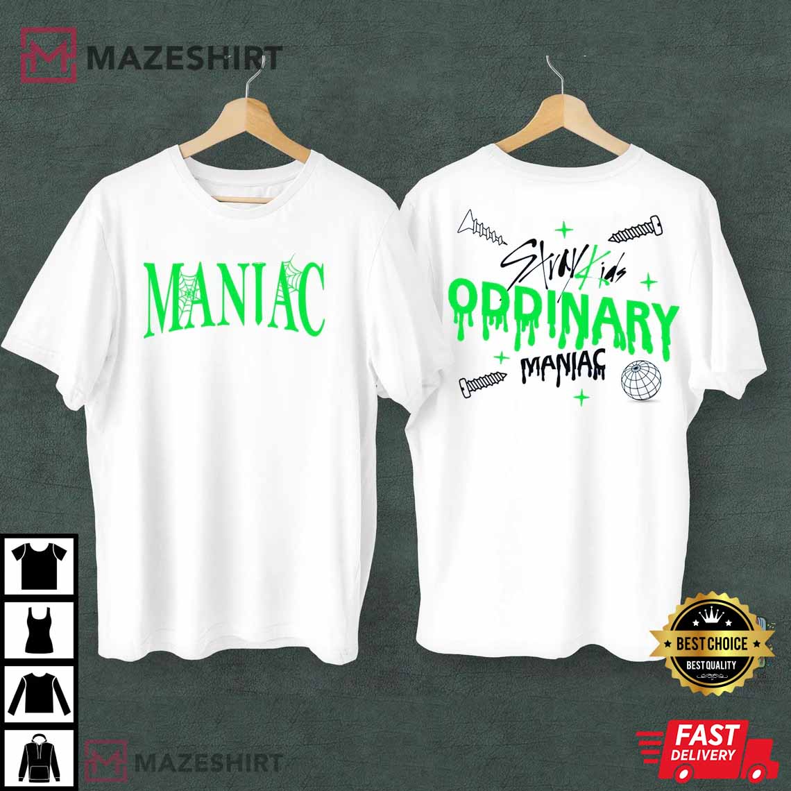 Maniac Stray Kids Gift For Fan T-Shirt