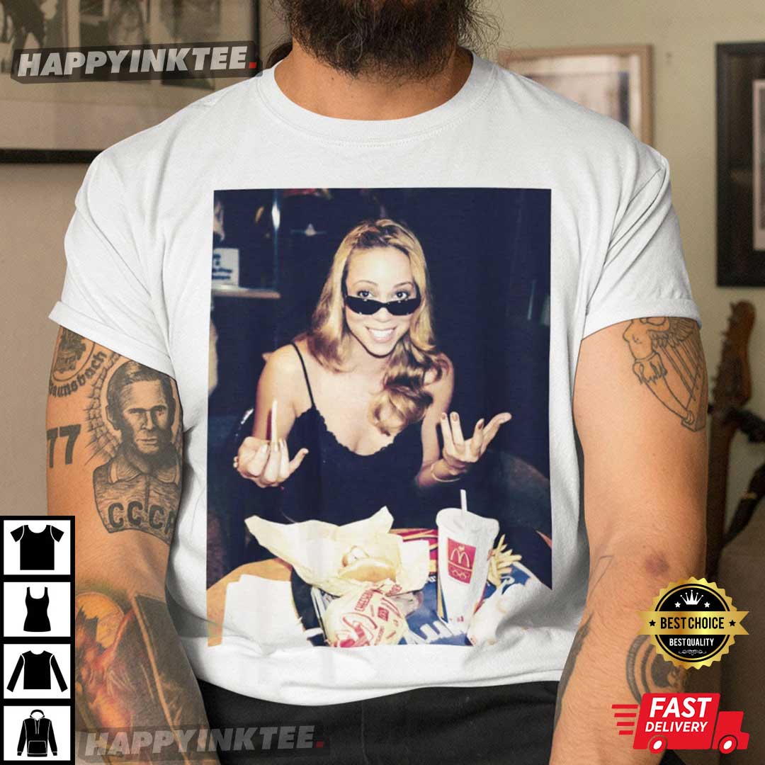 Mariah Carey Mcdonalds Unisex Best T-Shirt