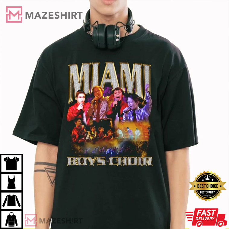 Miami Boys Choir Band Vintage Best T-Shirt