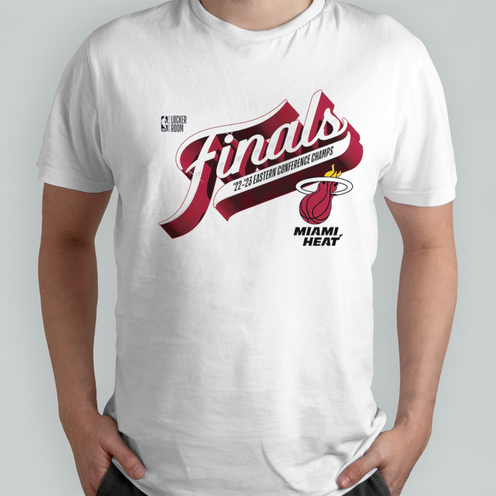 Miami Heat 2023 Eastern Conference Champs Locker Room Unisex T