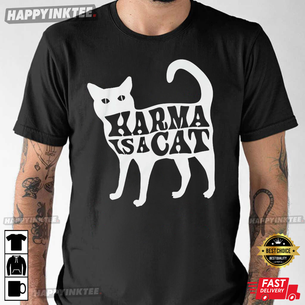 Midnights Karma Is A Cat Gift For Girls T-Shirt