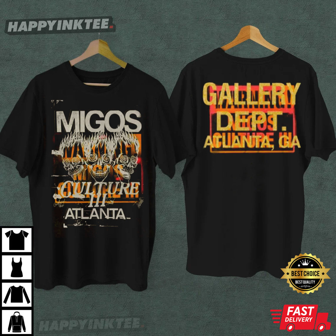 Migos x Gallery Dept Culture III T-Shirt