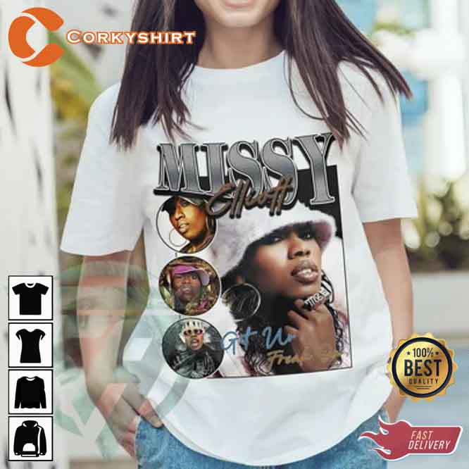 Missy Elliot Rapper Singer Superstar Hip-Hop RnB Quarantine Tee