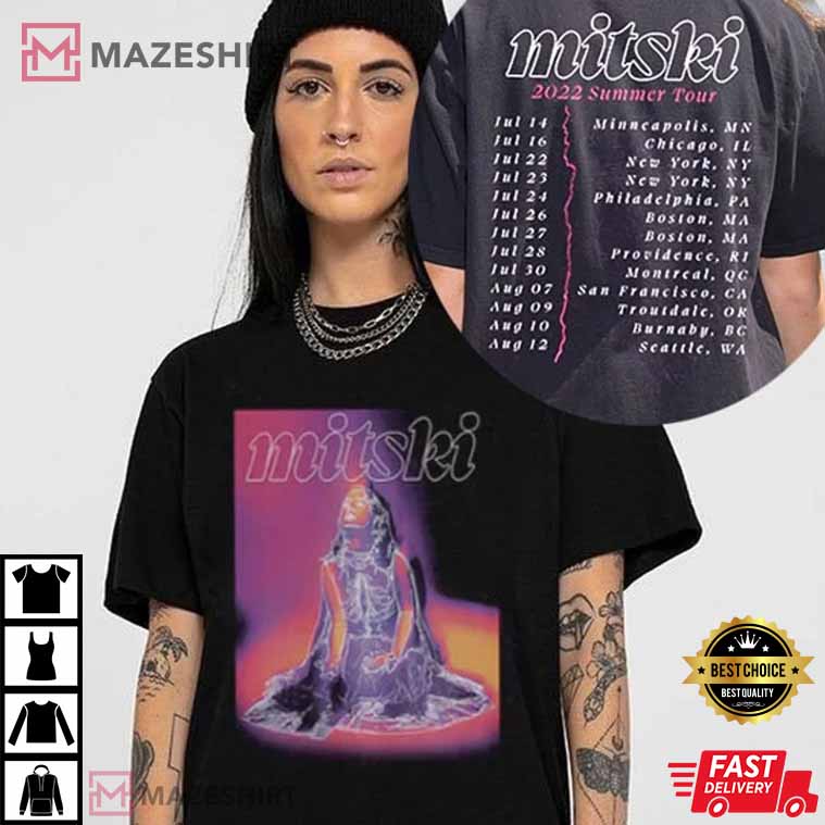 Mitski Summer 22 US Tour Gift T-Shirt