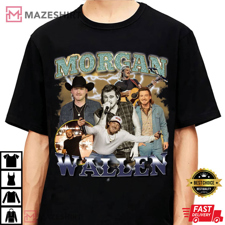 Morgan Wallen 90s Vintage Country Music T-Shirt