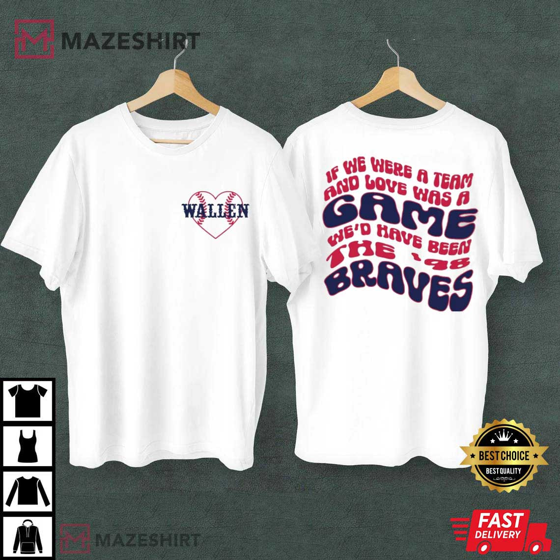 braves country t shirt