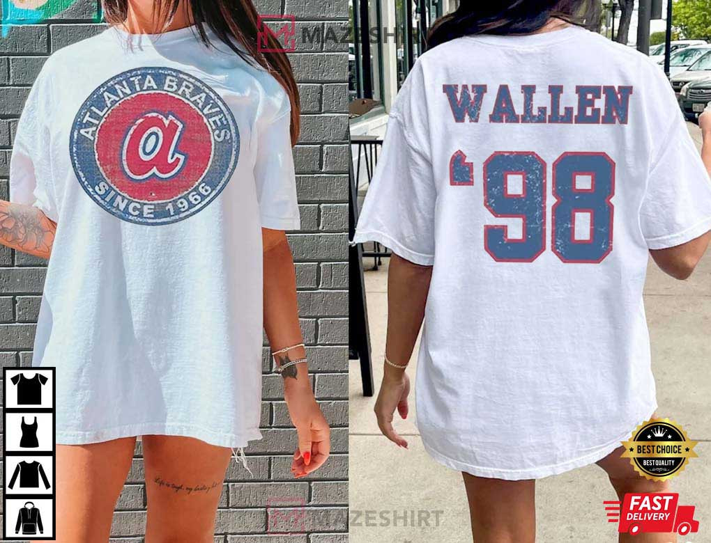 Morgan Wallen 98 Braves T-shirt 