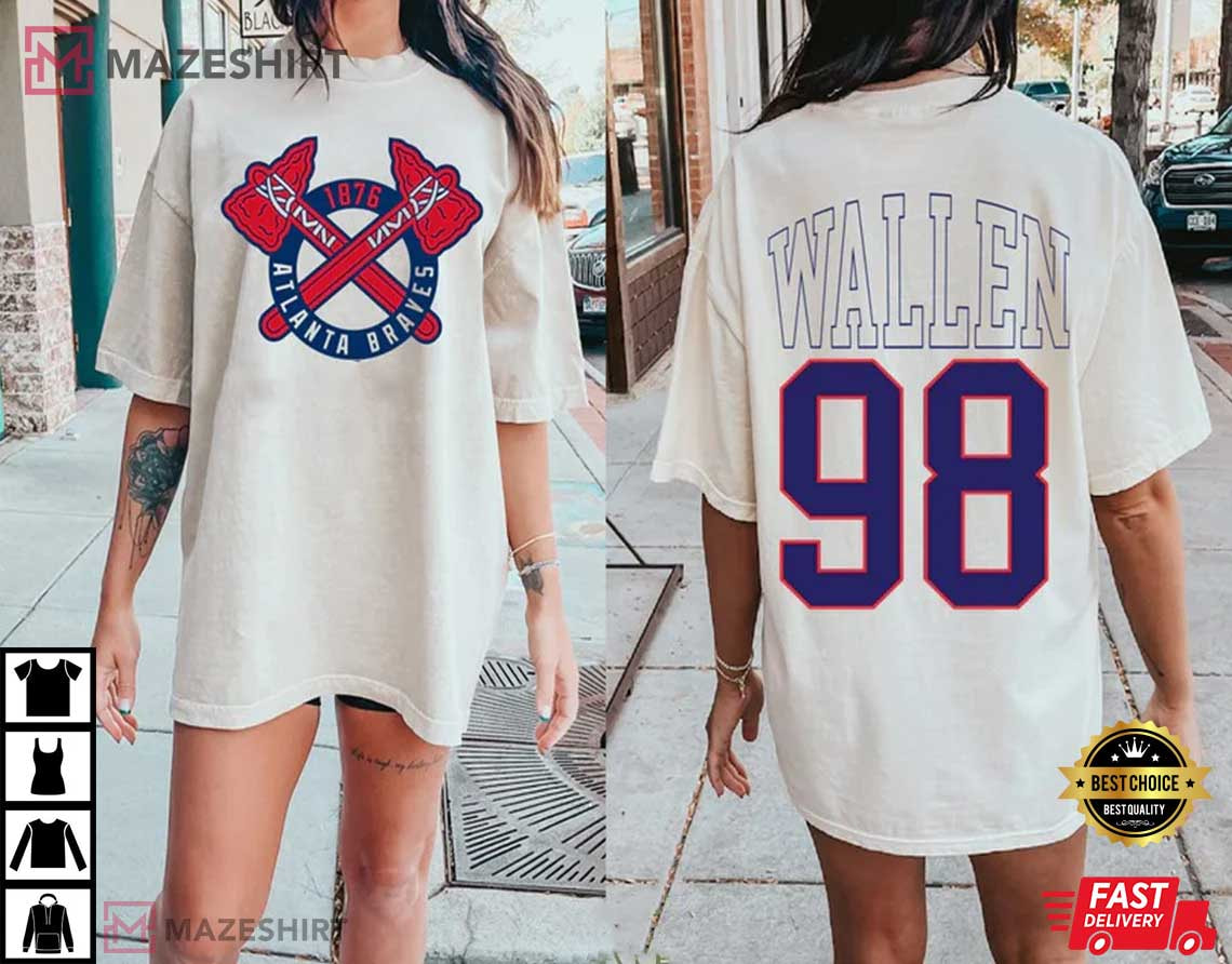 Morgan Wallen 98 Braves One Thing At A Time T-Shirt