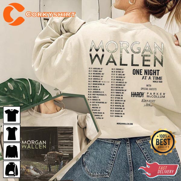 Cowboy Morgan Wallen Sweatshirt, Morgan Wallen Concert Shirt