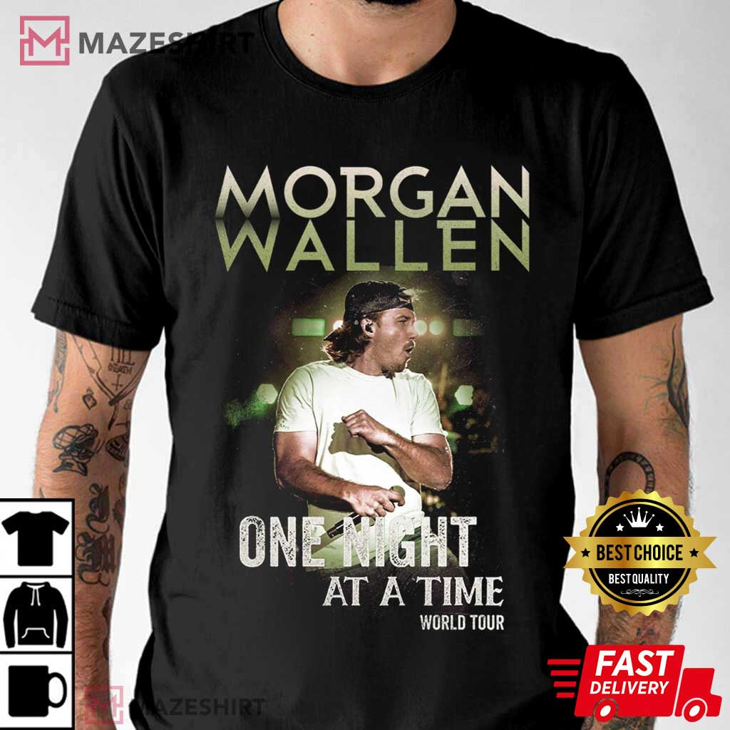 Morgan Wallen One Night At A Time World Tour T-Shirt