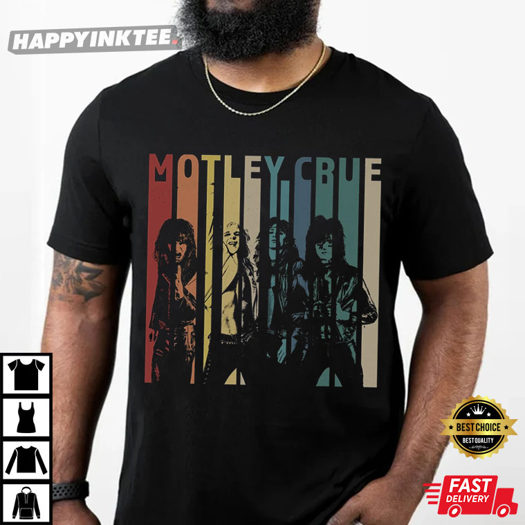 Motley Crue Heavy Metal Vintage Gift For Fans T-Shirt - Bring Your Ideas, Thoughts And Imaginations Into Reality Today