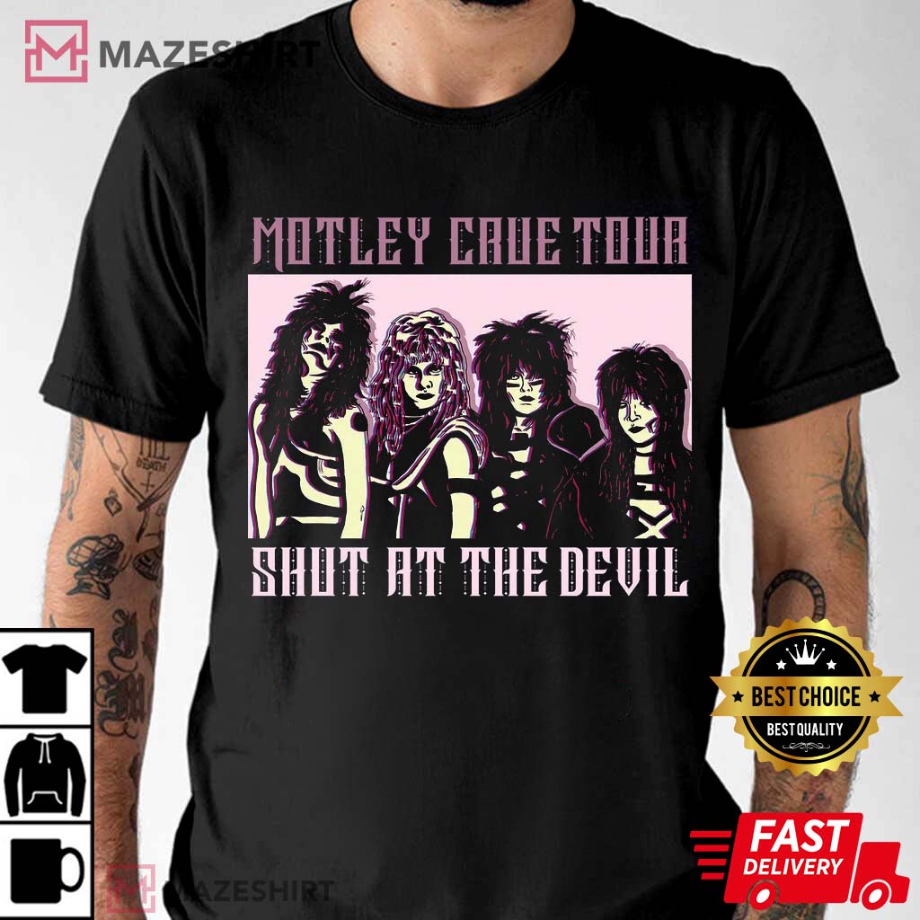 Motley Crue Vintage, Shout at the Devil Gift For Fan Shirt