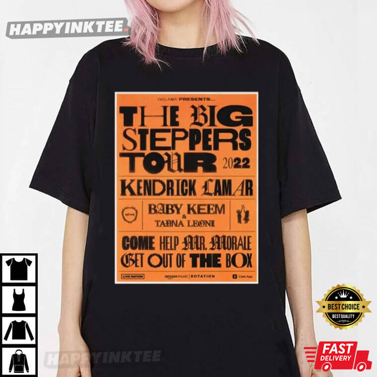 Kendrick Lamar - Mr. Morale & The Big Steppers T-Shirt (Cream) - HipHop