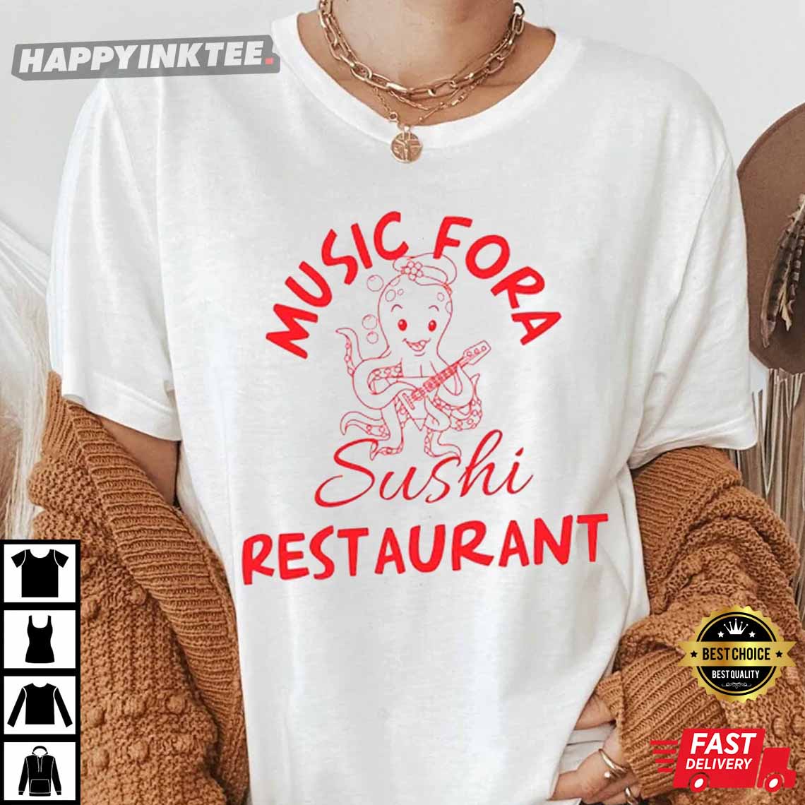 Music For A Sushi Restaurant, Harry's House Gift For Fan T-Shirt