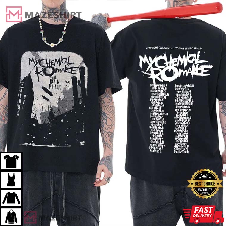 My Chemical Romance 2022 Tour Merch Best T-Shirt