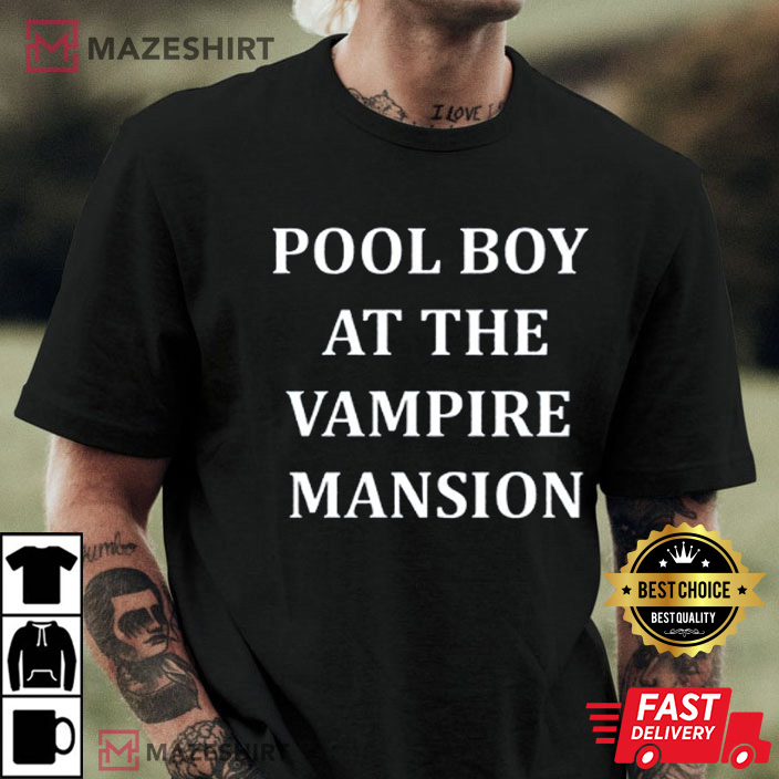 My Chemical Romance, Pool Boy At The Vampire Mansion Best T-Shirt