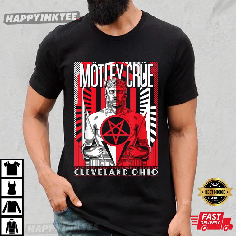 Mötley Crüe The Stadium Tour Cleveland Event T-Shirt