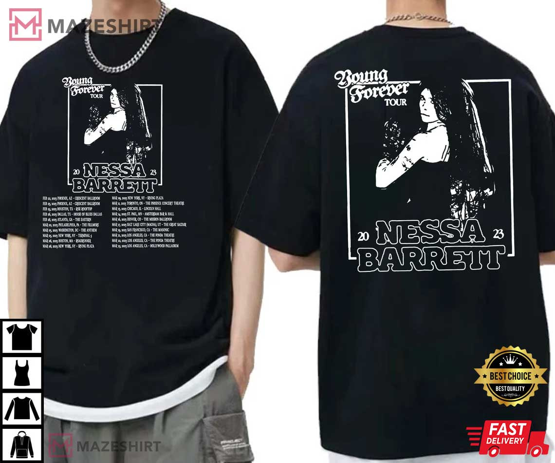 Nessa Barrett Young Forever Tour 2023 T-Shirt