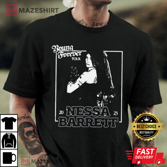 Nessa Barrett, Young Forever Tour 2023 T-Shirt