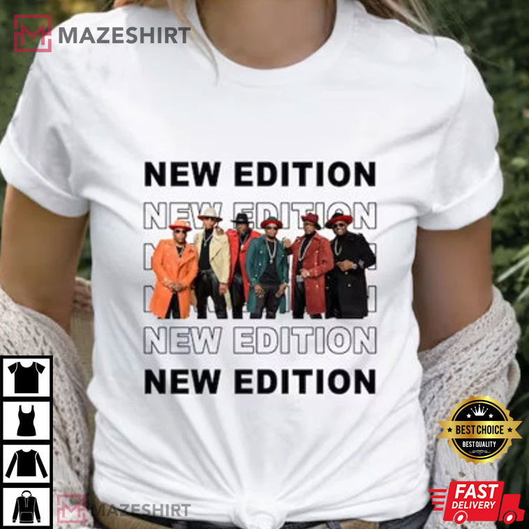 New Edition Band Music Legacy Tour 2023 T-Shirt