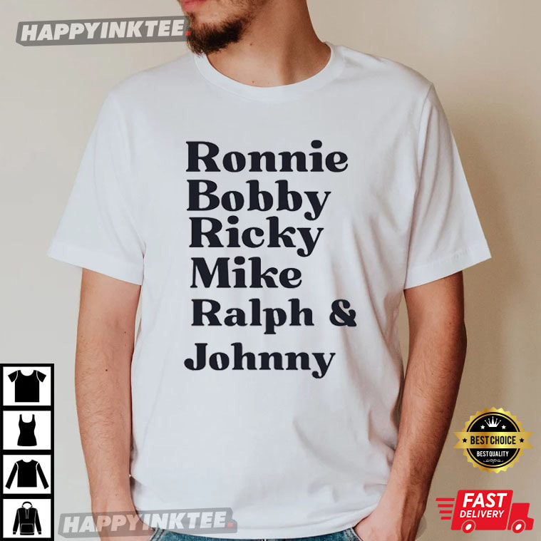 New Edition Ricky Mike Ralph And Johnny T-Shirt - Bring Your Ideas, Thoughts And Imaginations Into Reality Today