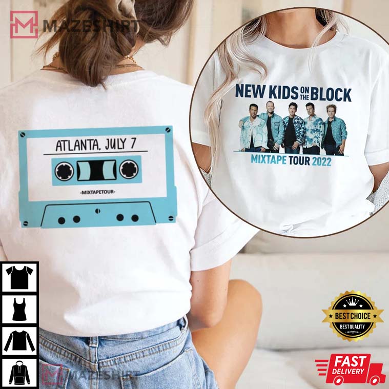 New Kids on the Block Mixtape Tour 2022 Gift For Fan Shirt