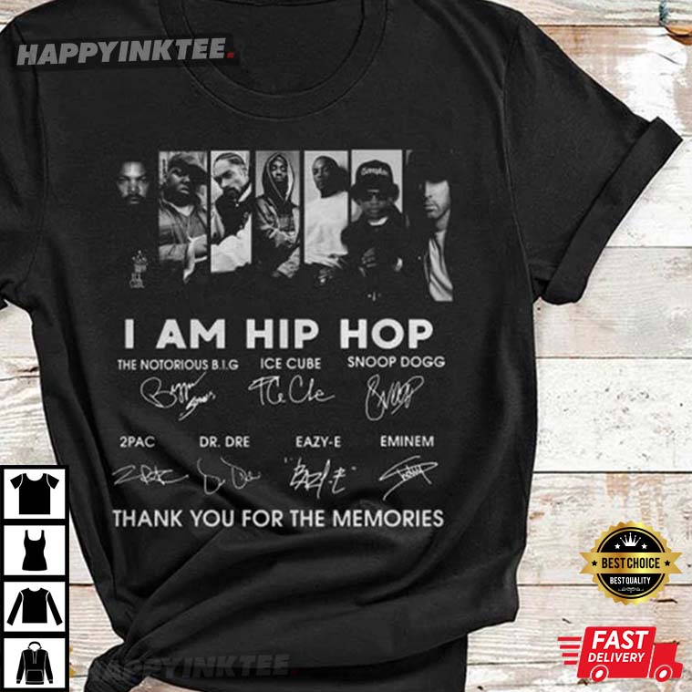 Nice I Am Hip Hop Rapper Legend The Notorious Big T-Shirt