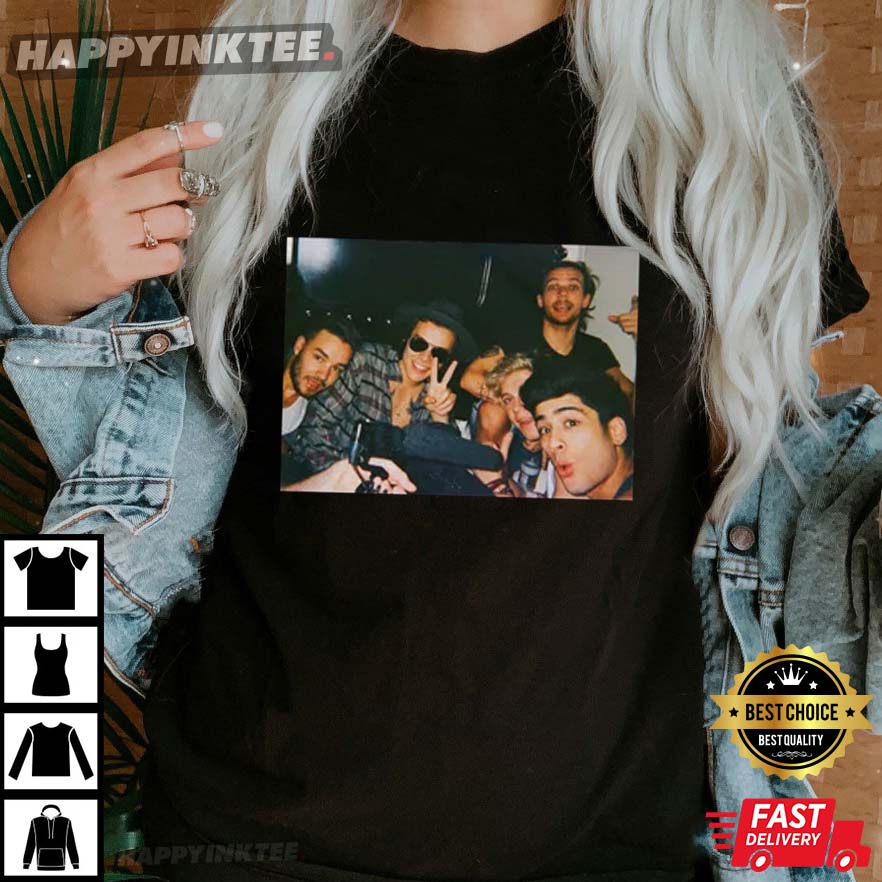 One Direction Selfie Merch Graphic T-Shirt