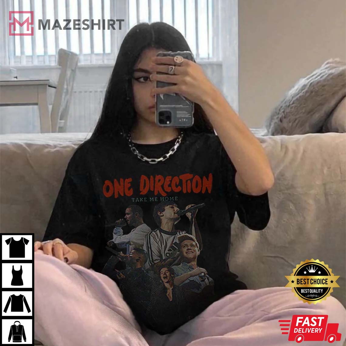 One Direction Take Me Home Gift For Fan T-Shirt