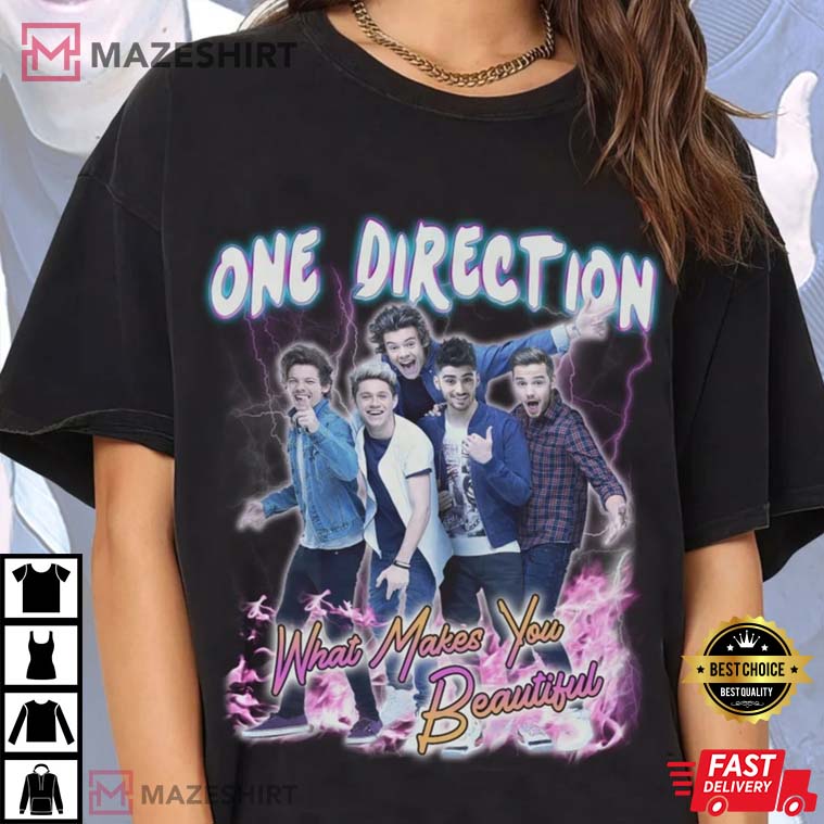 One Direction Vintage 90s Style Gift For Fan Shirt