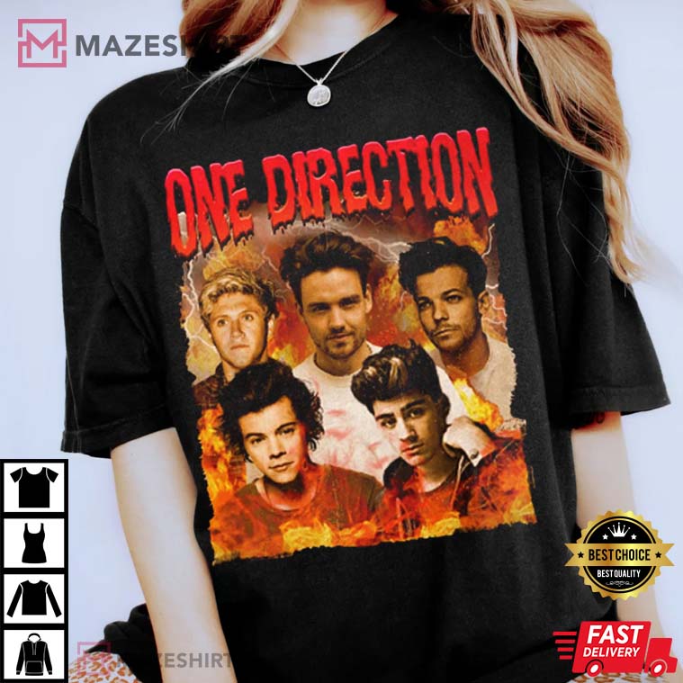 One Direction Vintage Gift For Fan T-Shirt