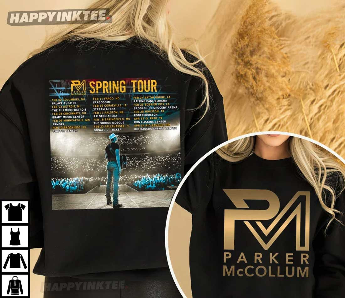 Parker McCollum Spring Tour 2023 T-Shirt - Bring Your Ideas, Thoughts And Imaginations Into Reality Today