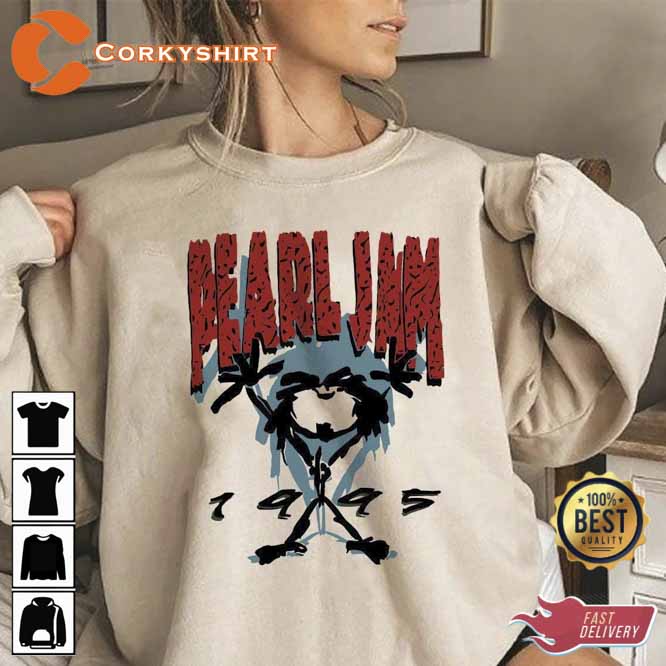 Pearl-Jam Concert Tour Alive Stickman Tour Unisex Sweatshirt