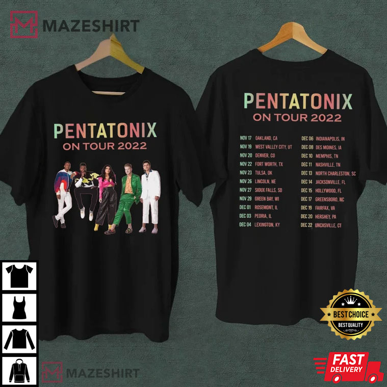 Pentatonix A Christmas Spectacular Tour 2022 Best T-Shirt