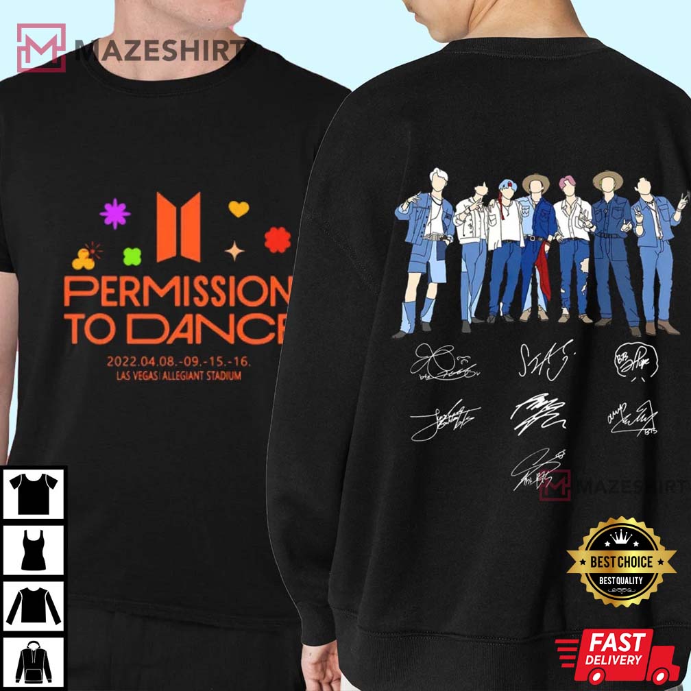 Permission To Dance Gift For Fan T-Shirt