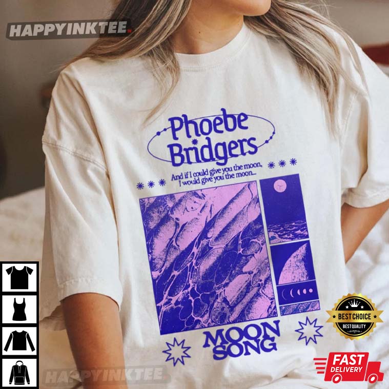 Phoebe Bridgers Album Moon Song Gift T-Shirt