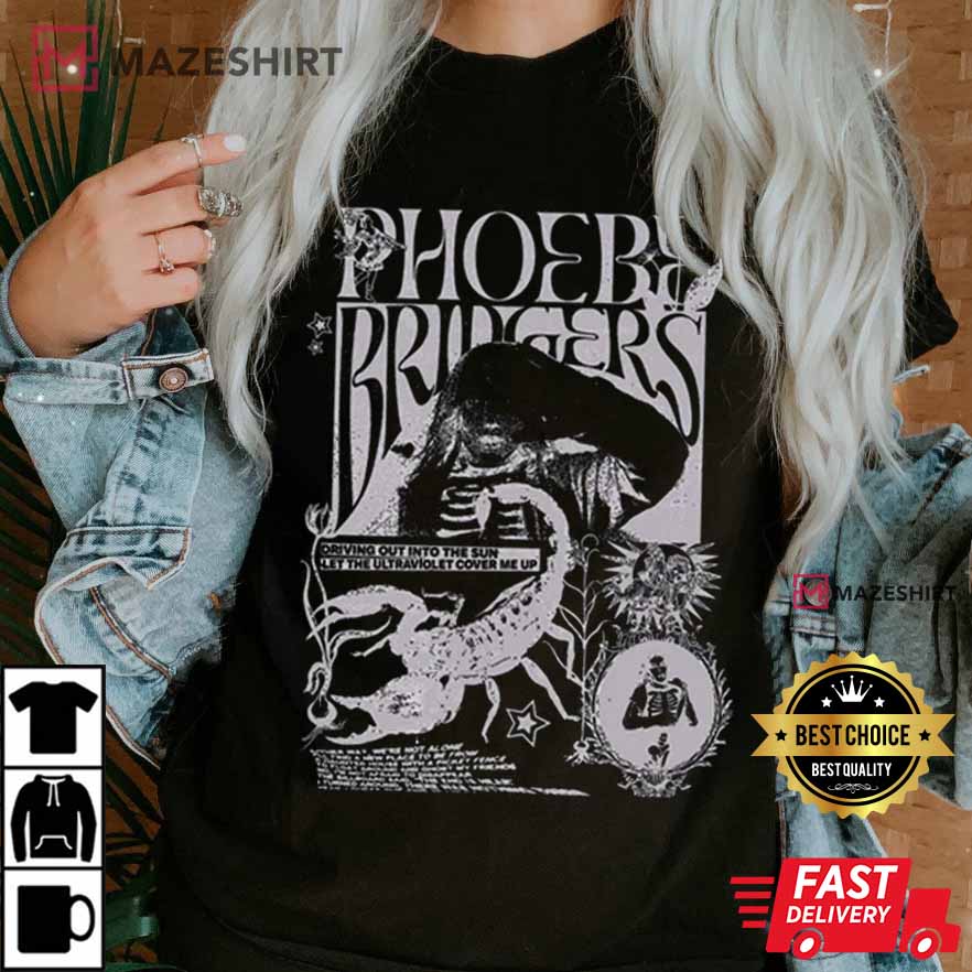 Phoebe Bridgers Farewell Tour Graveyard T-Shirt