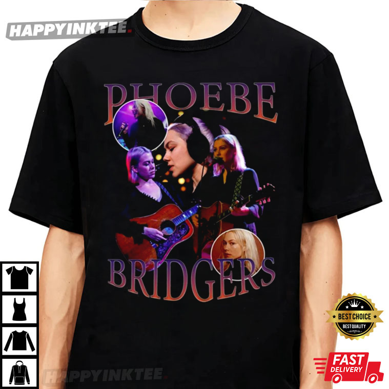 Phoebe Bridgers Graphic Collage Design Unisex T-Shirt