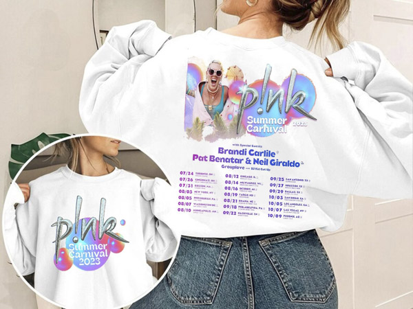 P!nk Summer Carnival Tour 2023 Shirt