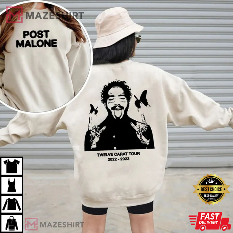 Post Malone Music Concert 2022 Best T-Shirt