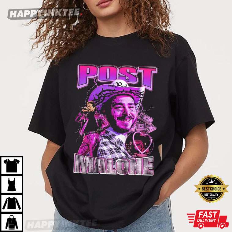 Post Malone Music Concert 2022 T-Shirt