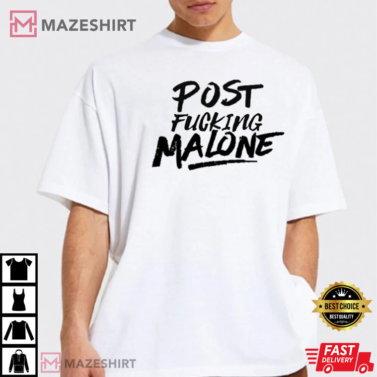 Post Malone Printed Graphic Best T-shirt