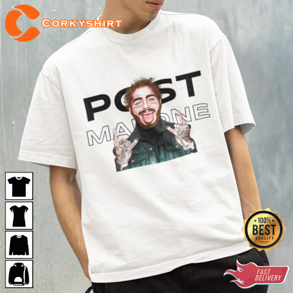 Post Malone Twelve Carat Toothache Tour Posty Gang Graphic T shirt