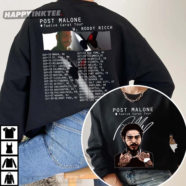 Post Malone Twelve Carat Tour 2022 Best T-Shirt