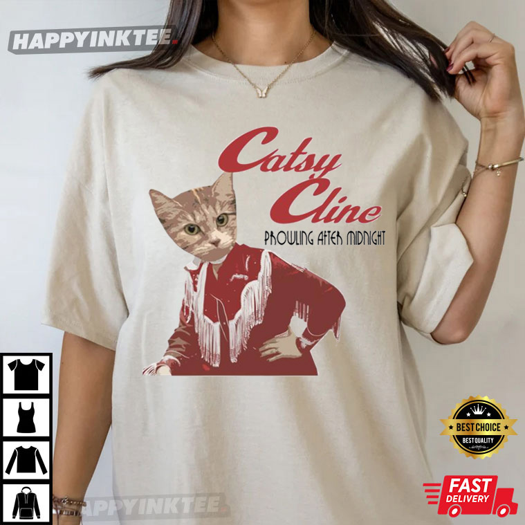 Prowling After Midnight Catsy Cline Patsy Cline Unisex T-Shirt